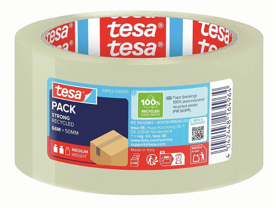Tesa Packband Transparent 66m x 50mm