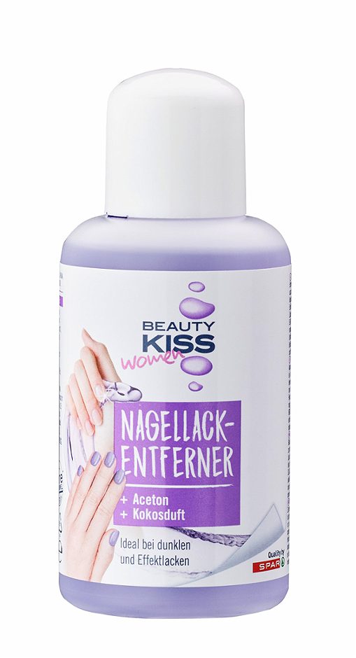 BEAUTY KISS Nagellackentferner Kokosduft 150ml