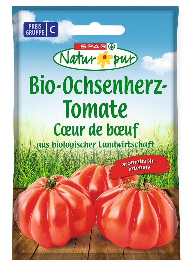 SPAR Natur*pur Saatgut BIO Tomaten Ochsenherz