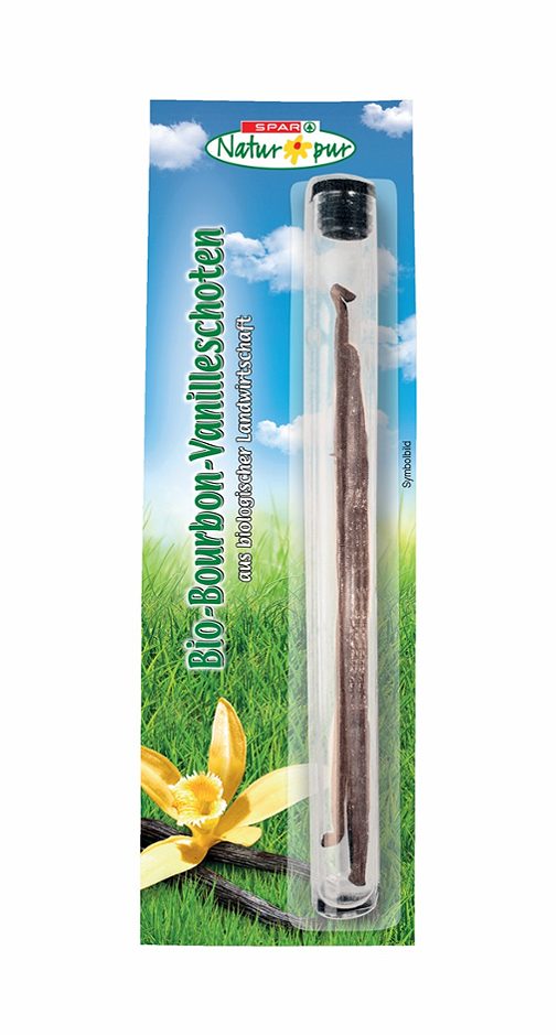 SPAR Natur*pur Bio-Bourbon-Vanilleschoten 2 Stück