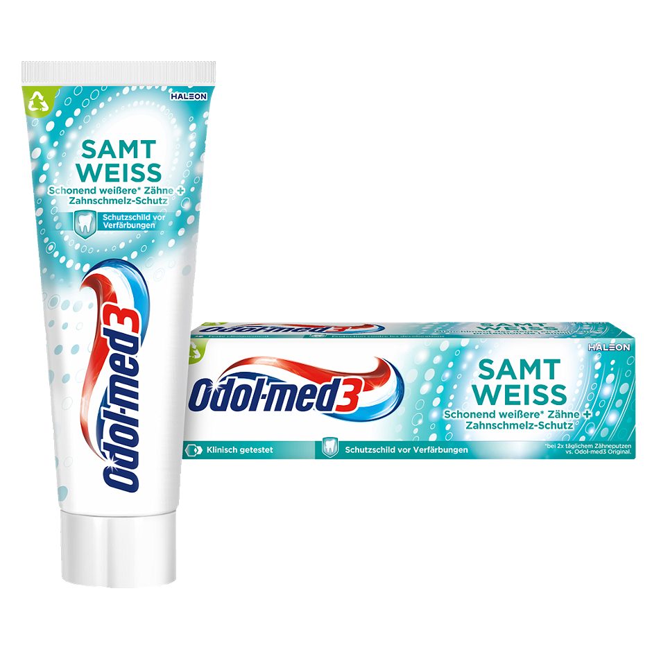 Odol-med3 Zahnpasta Samt Weiss 75ml