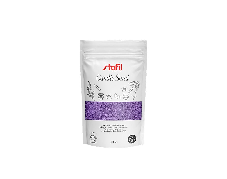 Stafil Wachssand Lavendel 200g