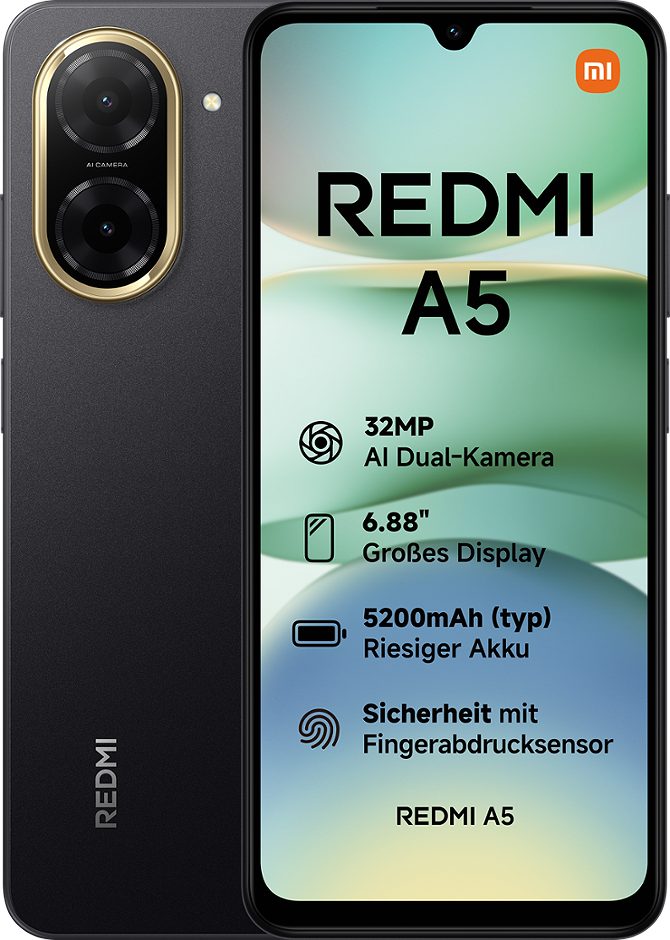 Xiaomi Smartphone Redmi A5 Schwarz