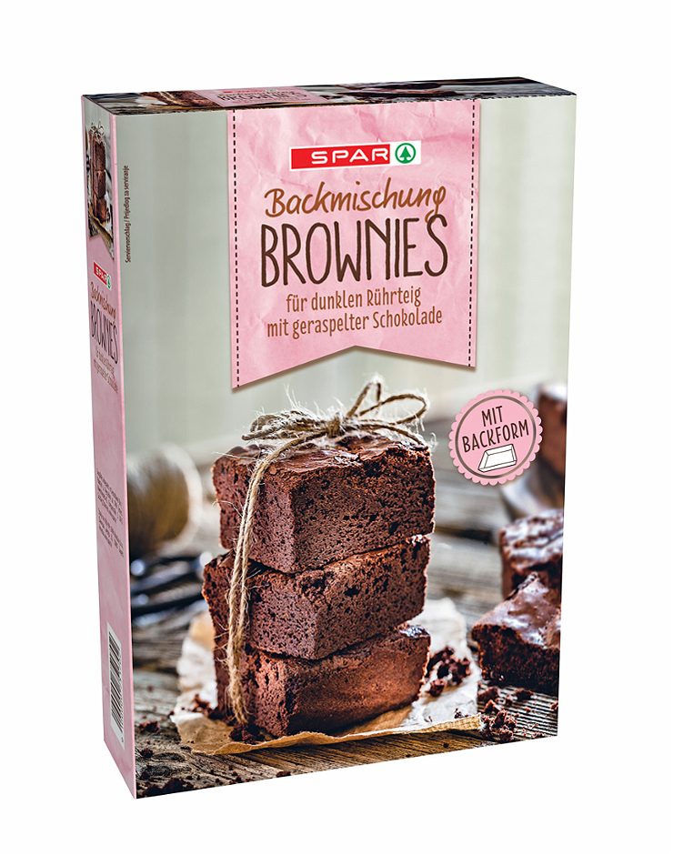 SPAR Backmischung Brownies 366G 366 G