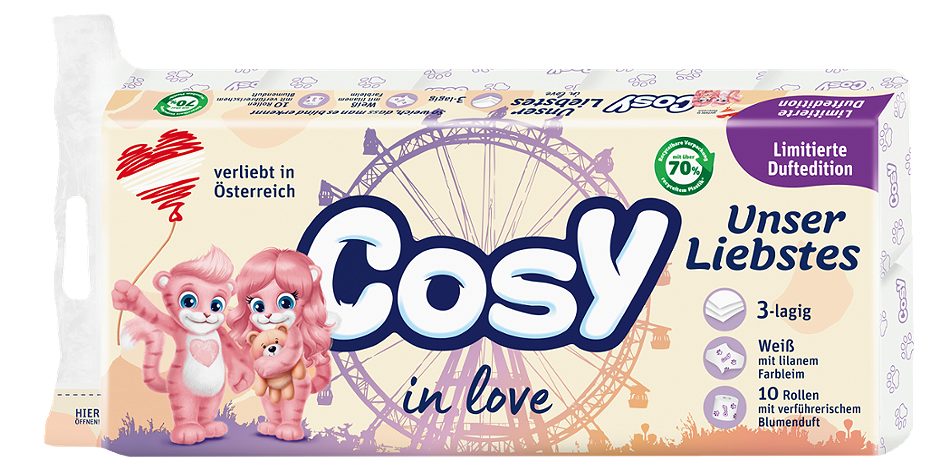 Cosy Toilettenpapier Limited Edition 10 Rollen