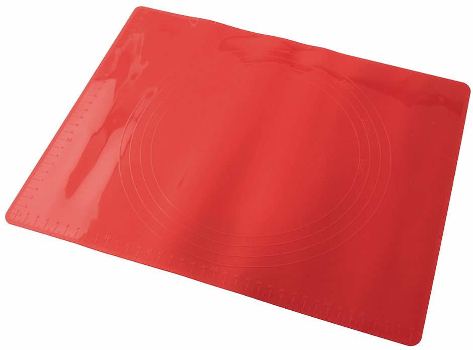 Dr. Oetker Silikon-Backmatte Rot Flexxibel Küchenhelfer