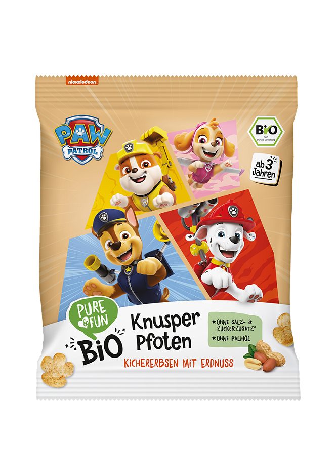 Pure & Fun Bio Knusper Pfoten PAW Patrol 30 G