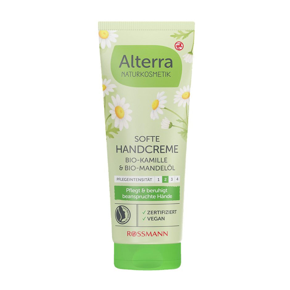 Alterra Softe Handcreme Bio-Kamille & Bio-Mandelöl 75 ml