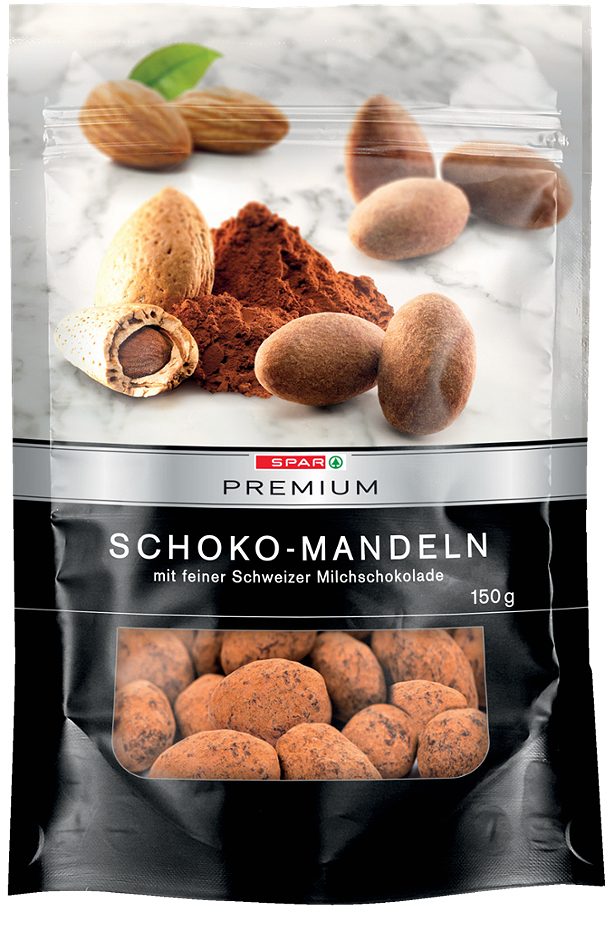 SPAR PREMIUM Schoko-Mandeln 150 G