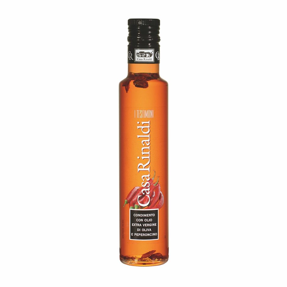 Casa Rinaldi Natives Olivenöl extra mit Chilli 250 ML