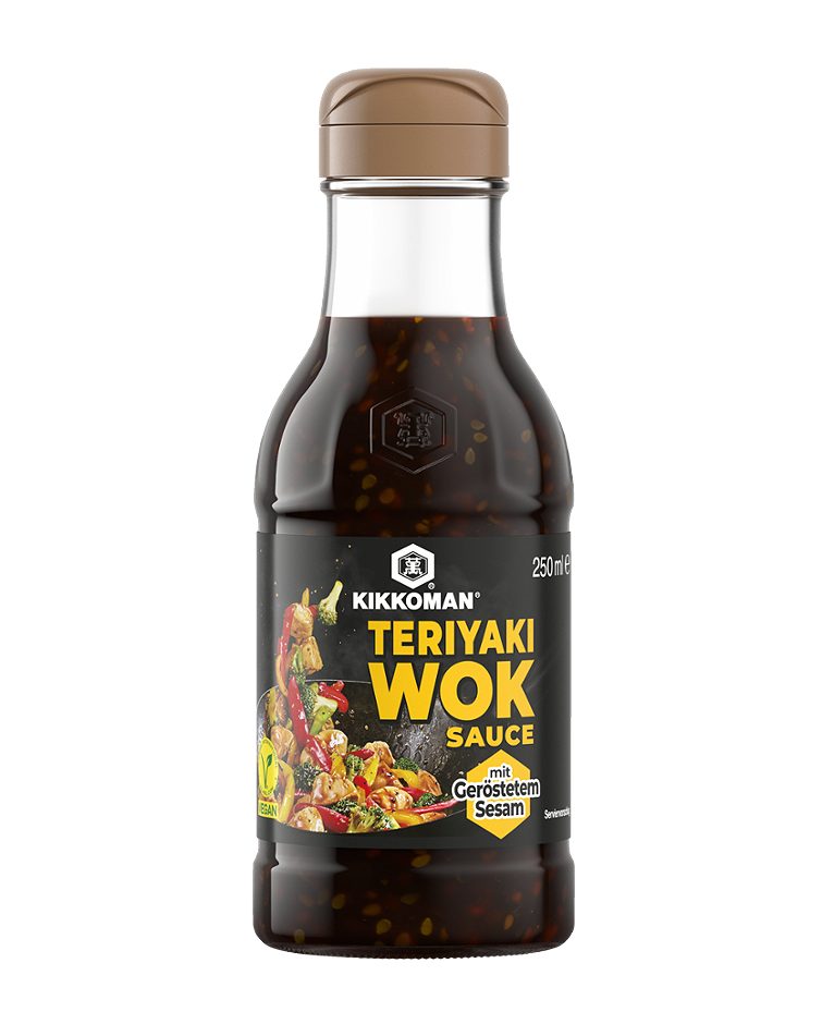 Kikkoman Teriyaki Sauce mit geröstetem Sesam 250 ML