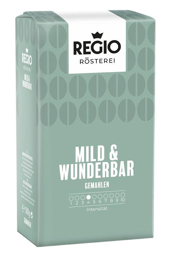 REGIO Mild und Wunderbar gemahlen 500 G