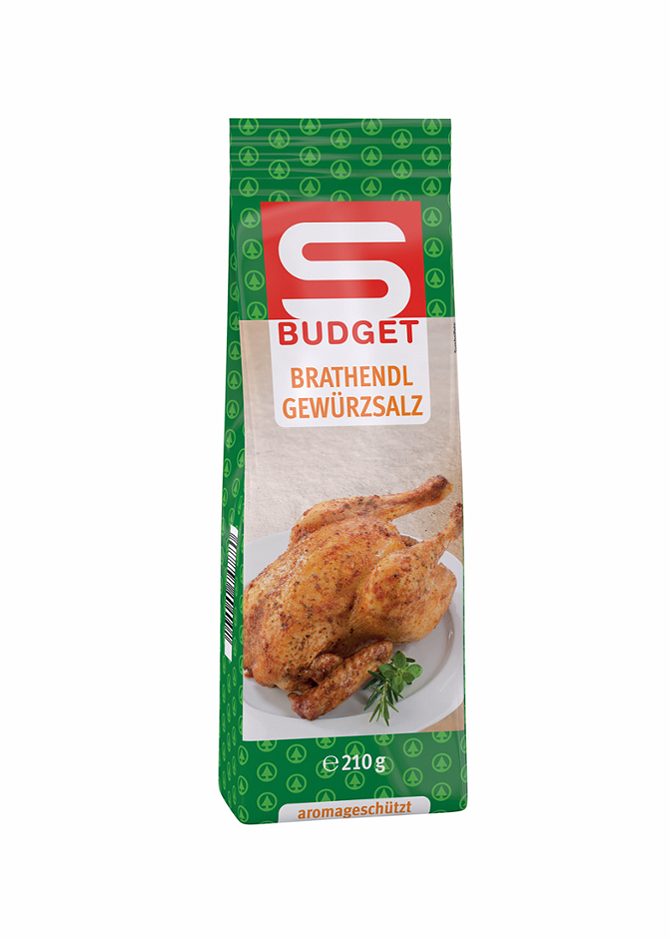 S-BUDGET Brathendl Gewürzsalz 210g