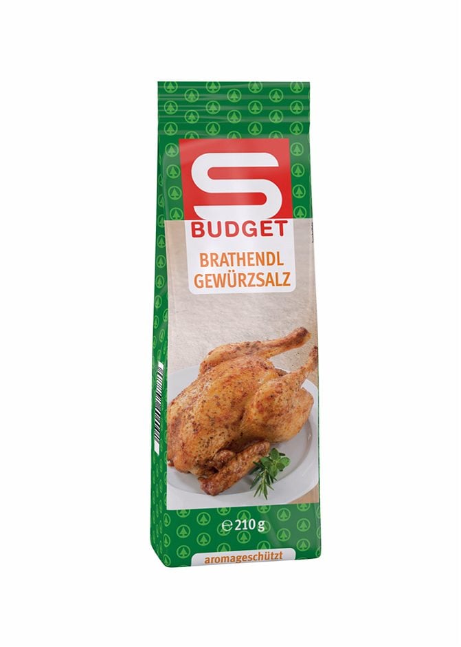 S-BUDGET Brathendl Gewürzsalz 210g