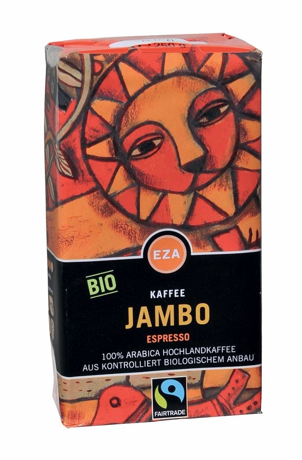 EZA Bio Kaffee Jambo Espresso 250 G