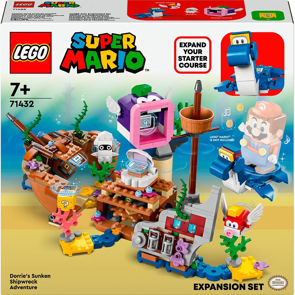 LEGO Super Mario Dorrie u. d. versunkene Schiff 71432
