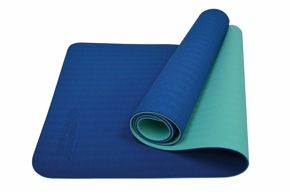 Schildkröt Fitness Yogamatte 4mm navy/mint