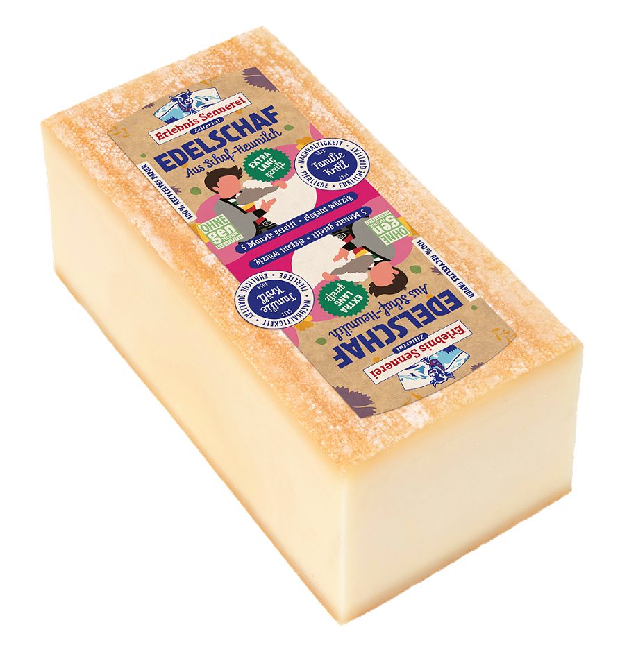 Erlebnissennerei Zillertal Schafskäse Edelschaf 1 KG