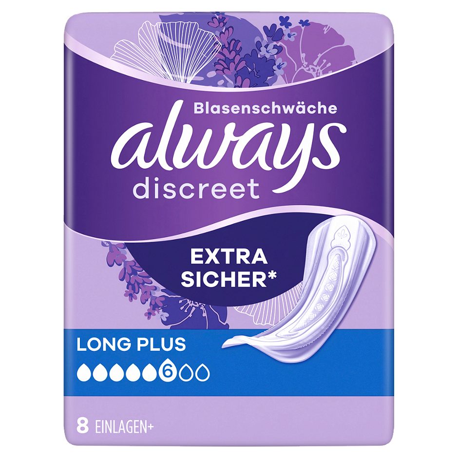 Always discreet Binden Long Plus 8 Stück