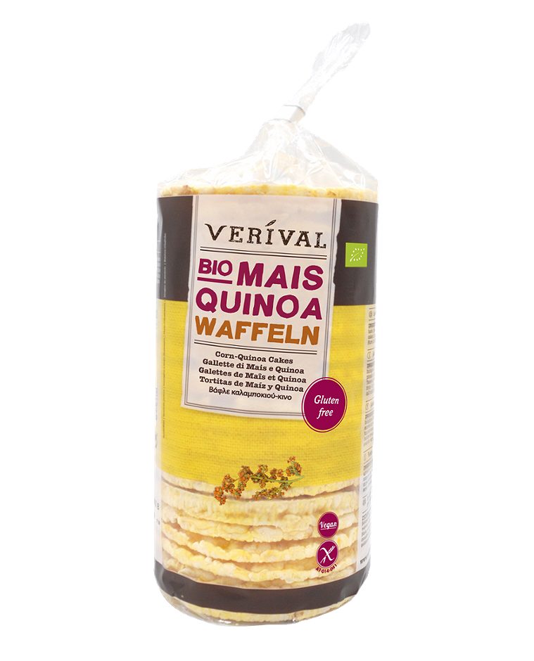 Verival Pronurel Bio Bio Mais-Quinoa Waffeln 100 G