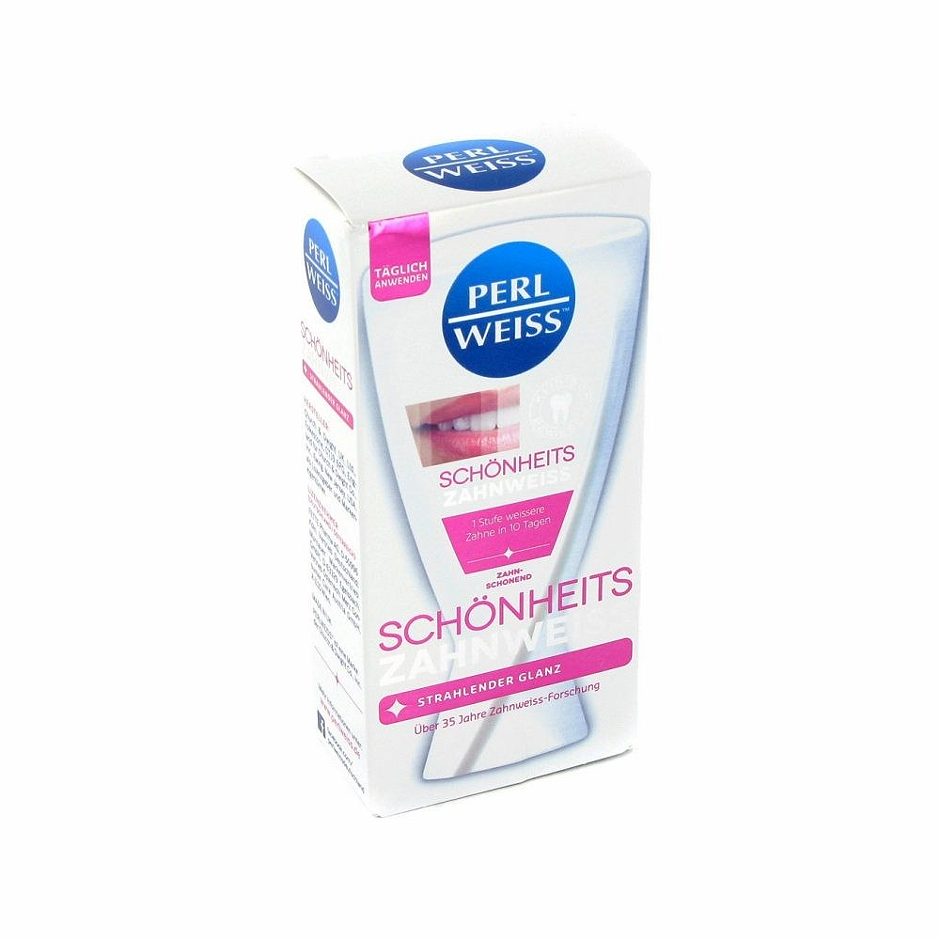Perlweiss Zahncreme Schönheitszahnweiß 50ml