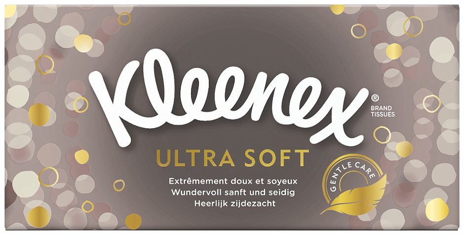 Kleenex Taschentücher-Box Ultra Soft 64 Tücher