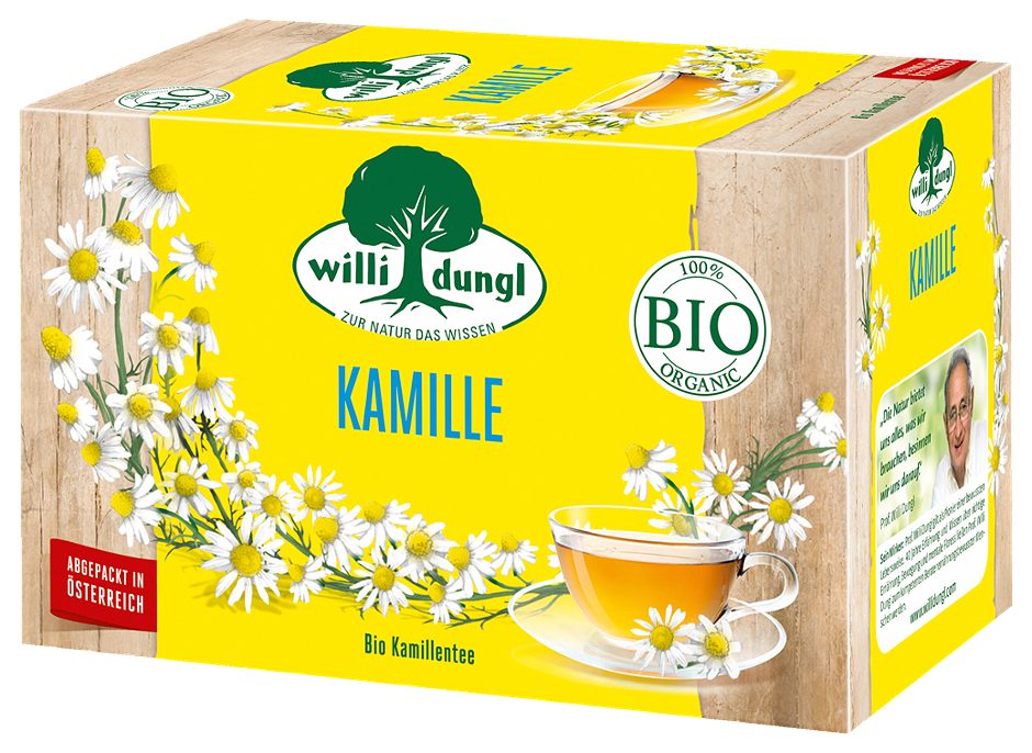 Willi Dungl Schätze der Natur Bio Kamillentee 20 Teebeutel