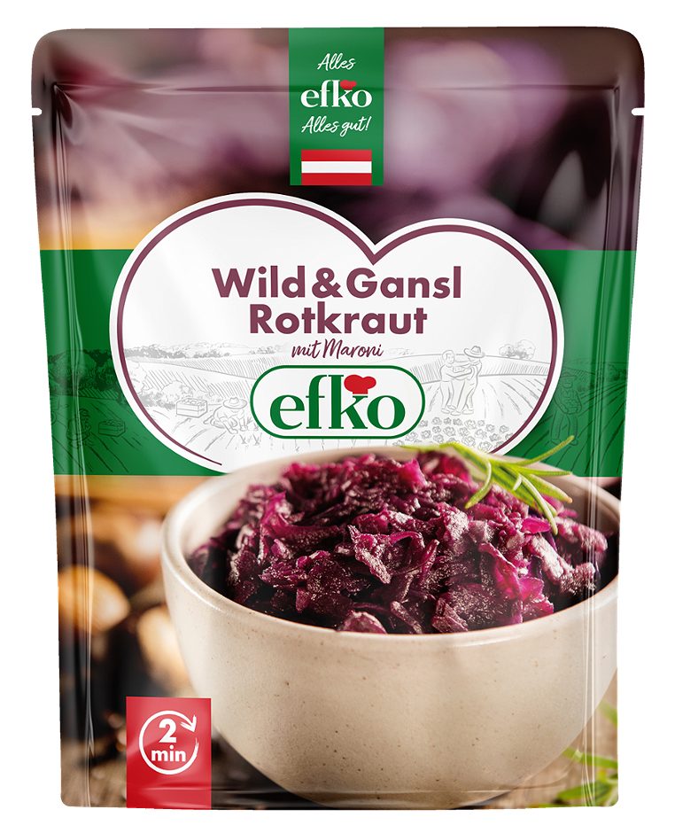Efko Rotkraut mit Maroni 350 G