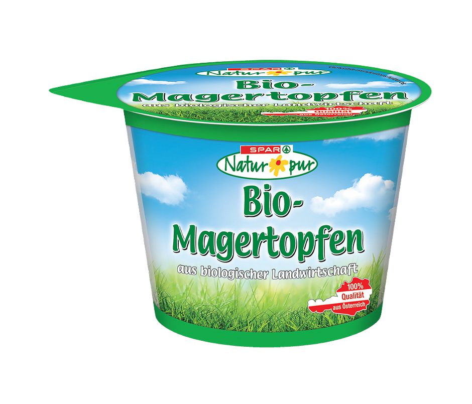 SPAR Natur*pur Bio-Magertopfen 250 G