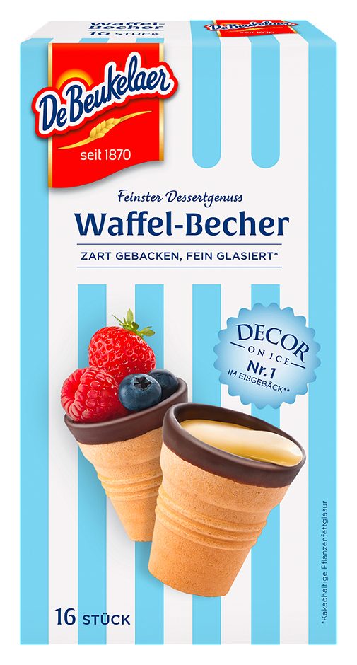 De Beukelaer Waffelbecher 60 G
