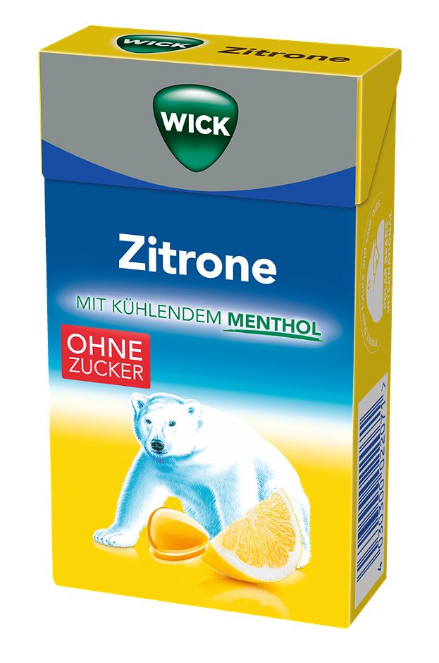 Wick Hustenbonbons Zitrone & Menthol 46 G