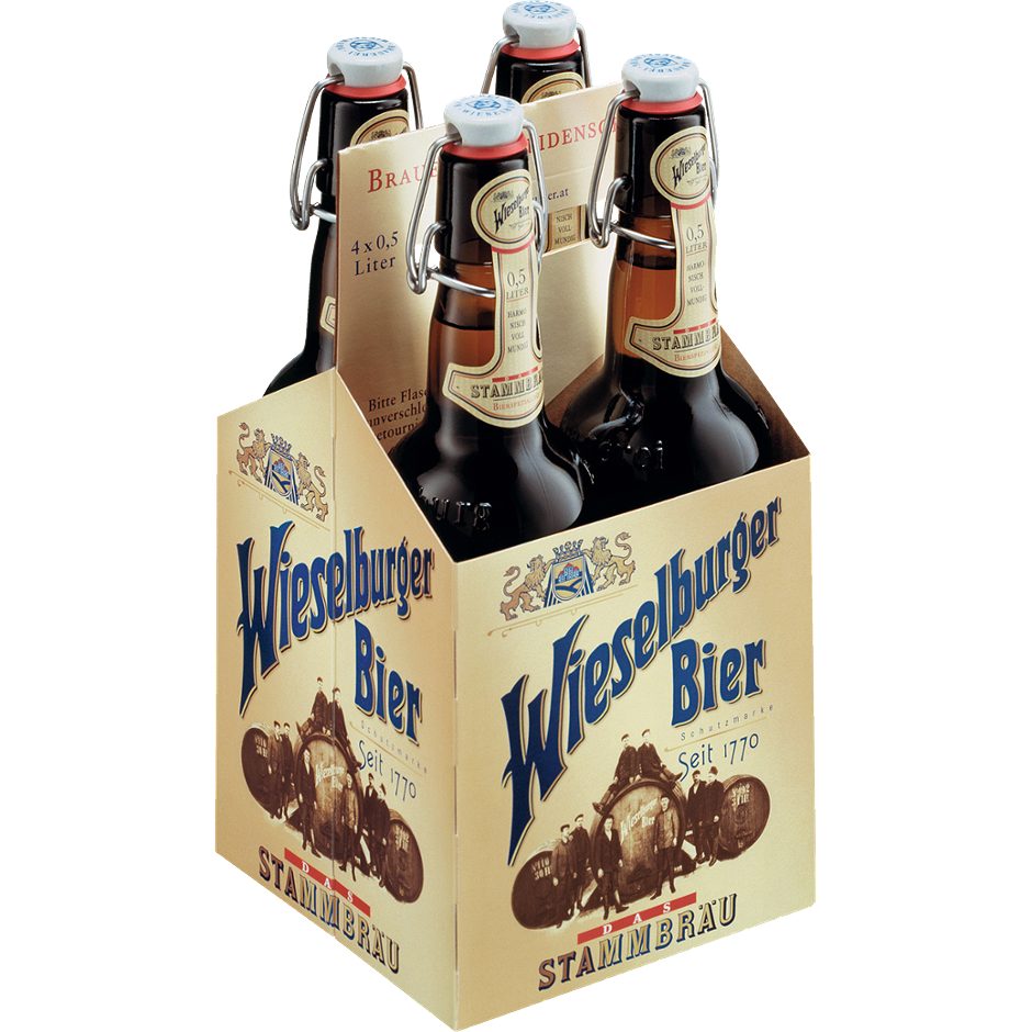 Wieselburger Stammbräu 4x0,5l 2.000 ML MEHRWEG