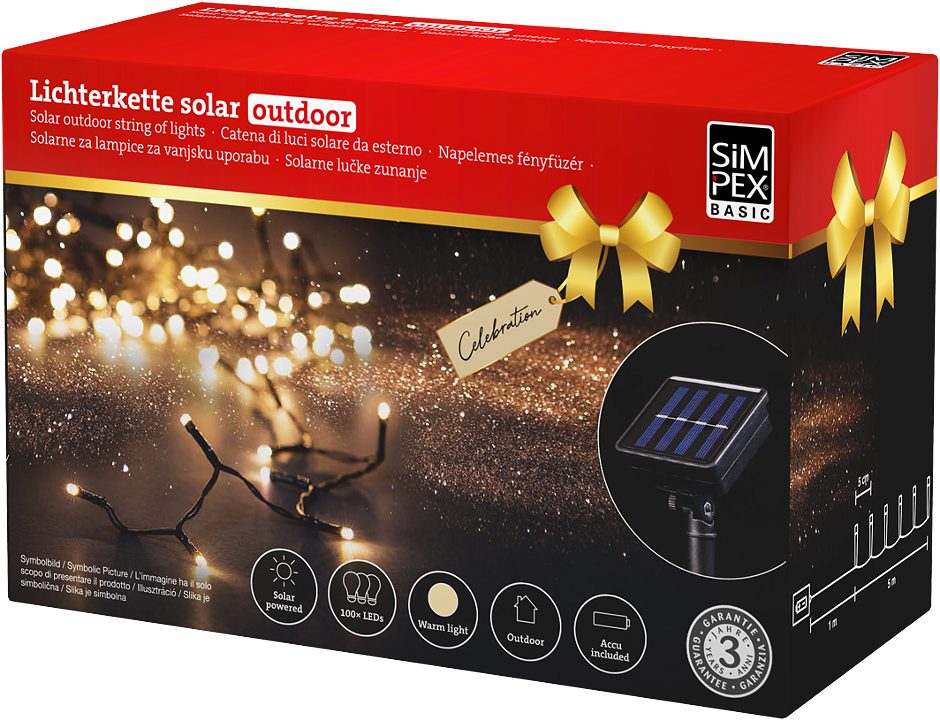 SIMPEX BASIC Celebration Solar Lichterkette