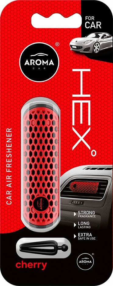 Aroma Car Autoduft Polymer HEX Cherry 1 Stück