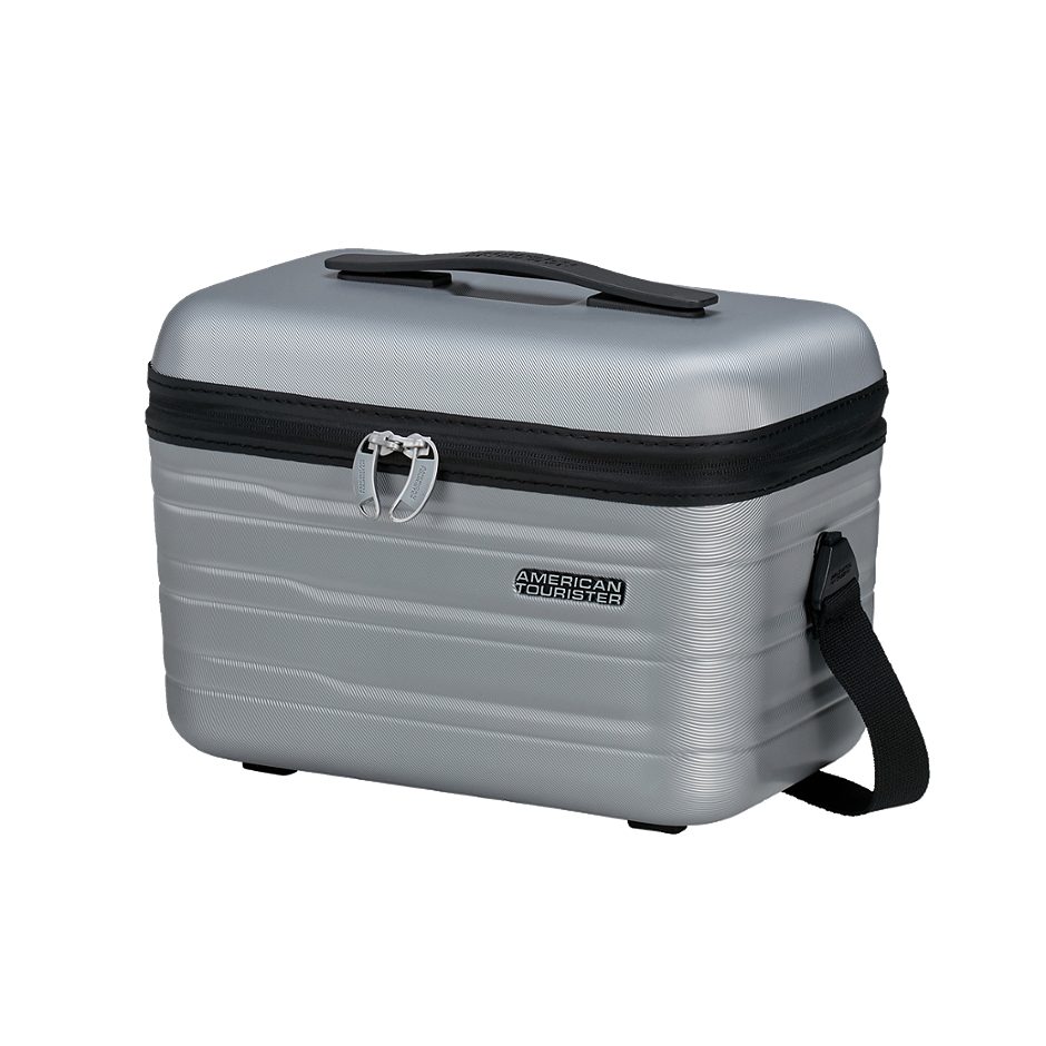 American Tourister Flashline Beauty Case Silver