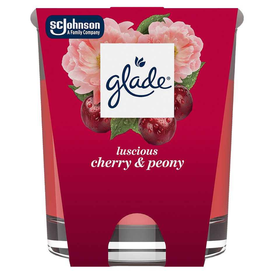 Glade Duftkerze Luscious Cherry & Peony 112g