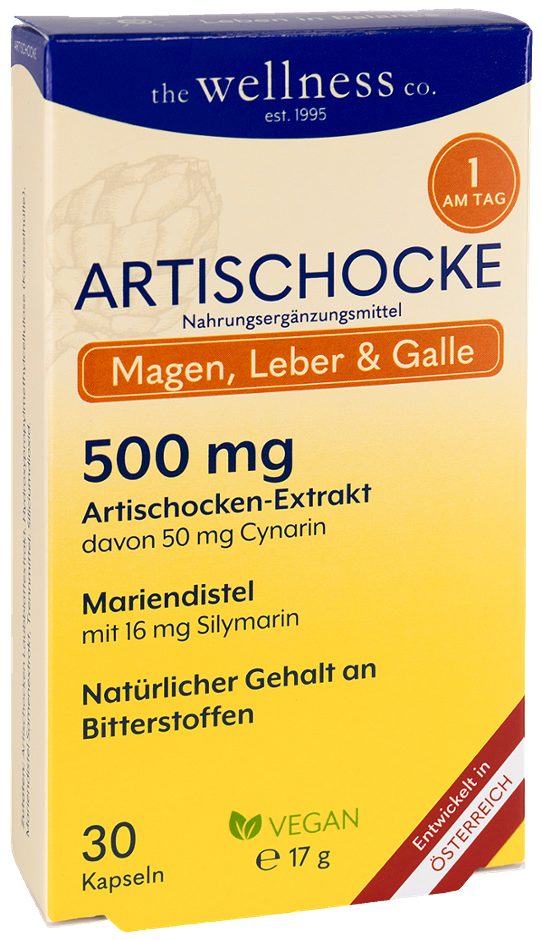 Wellness Artischocke  30 Kapseln 30 STK