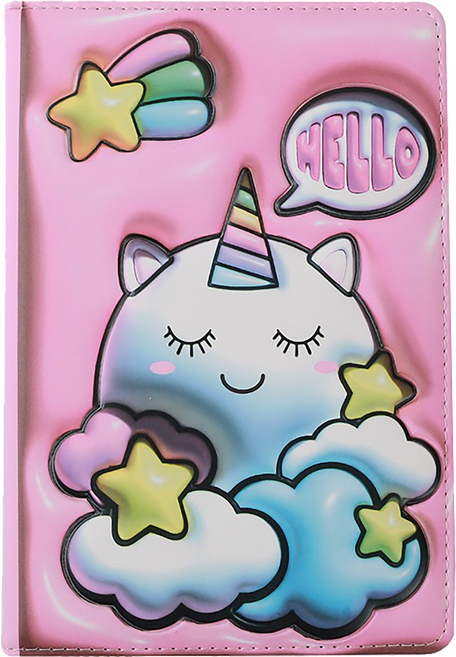 Notizbuch 3D Unicorn
