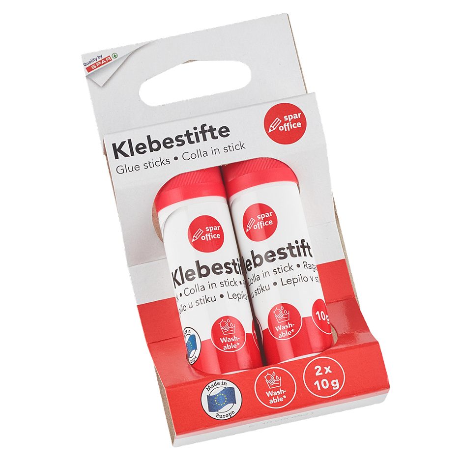 SPAR office Klebestifte 10g, Doppelpackung
