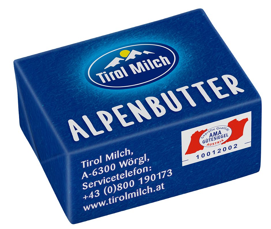 Tirol Milch Teebutter Alpenbutter 20 G