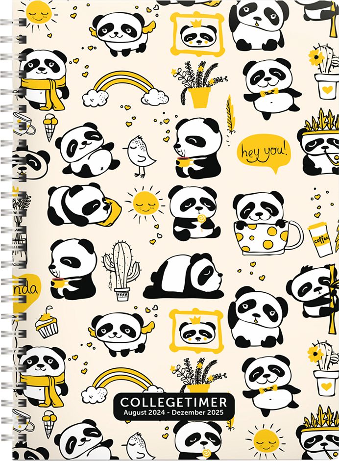 Schülerkalender A5 Panda