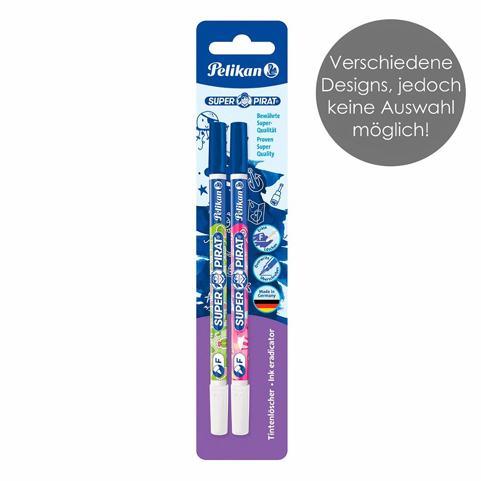 Pelikan Tintenlöscher Superpirat fein 2 Stück