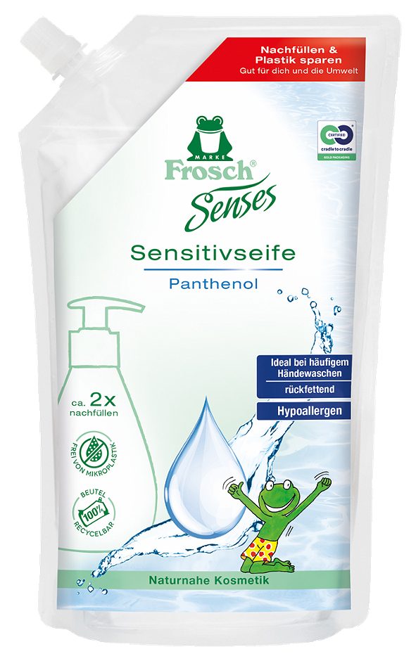 Frosch Senses Sensitivseife Nachfüller Sensitiv 500ml