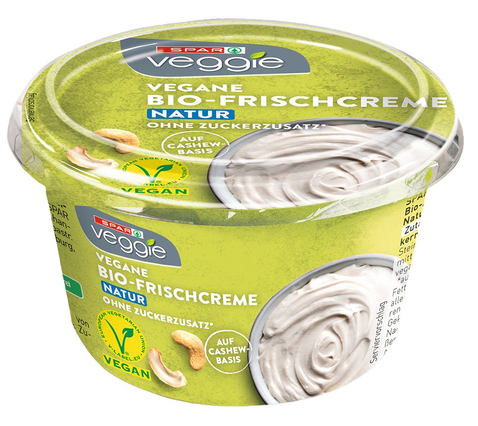 SPAR Veggie vegane Bio-Frischcreme natur 150 G