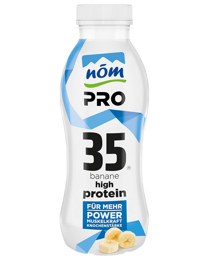 NÖM PRO 35g High Protein Drink Banane 0,350 350 G EINWEG ohne Pfand