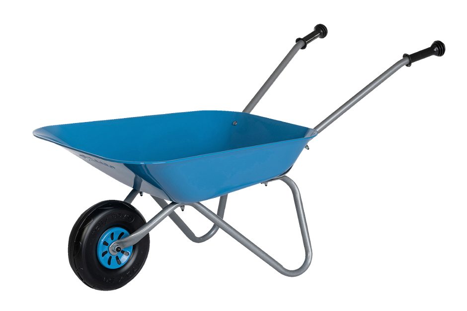 Rolly Toys Rolly Metall Schubkarre blau