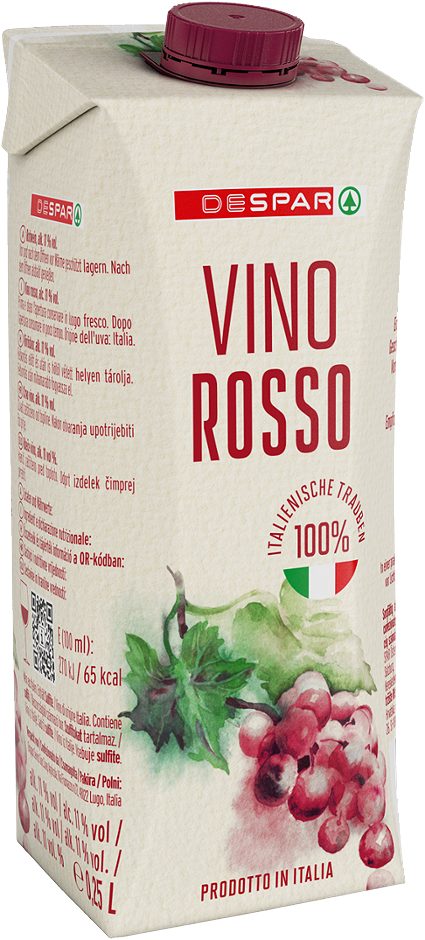 DESPAR Vino Rosso 250 ML