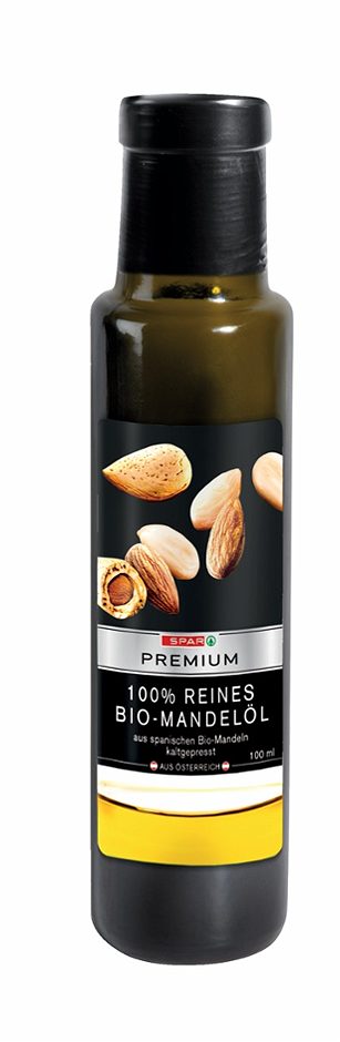 SPAR PREMIUM 100% Reines Bio-Mandelöl 100 ML