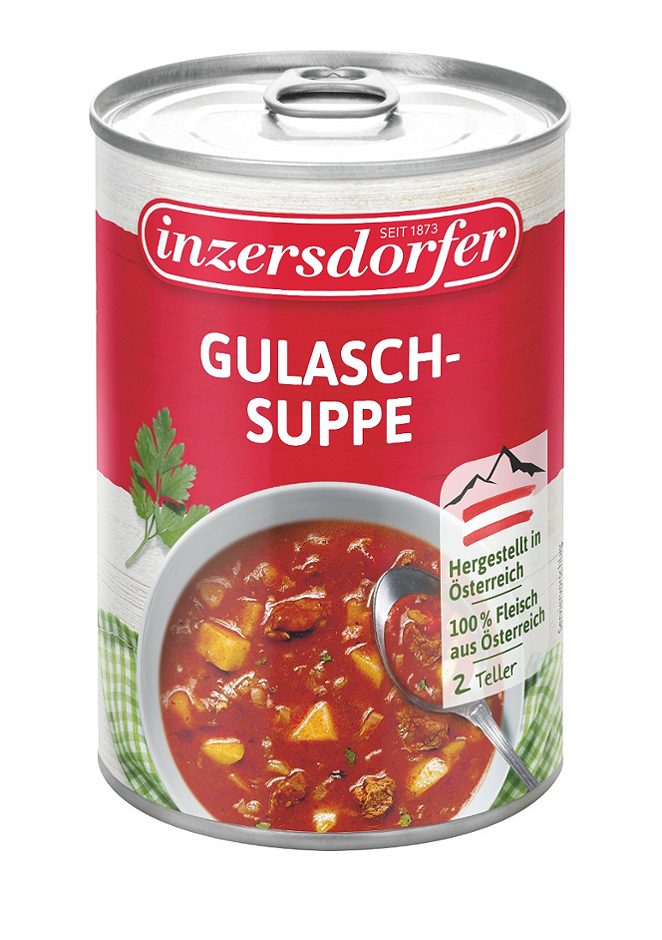 Inzersdorfer Suppentopf Gulaschsuppe 400 G
