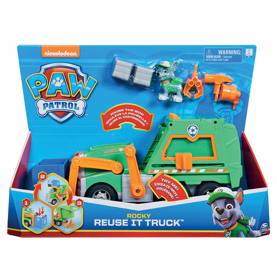 Paw Patrol Rockys Re Use it Truck